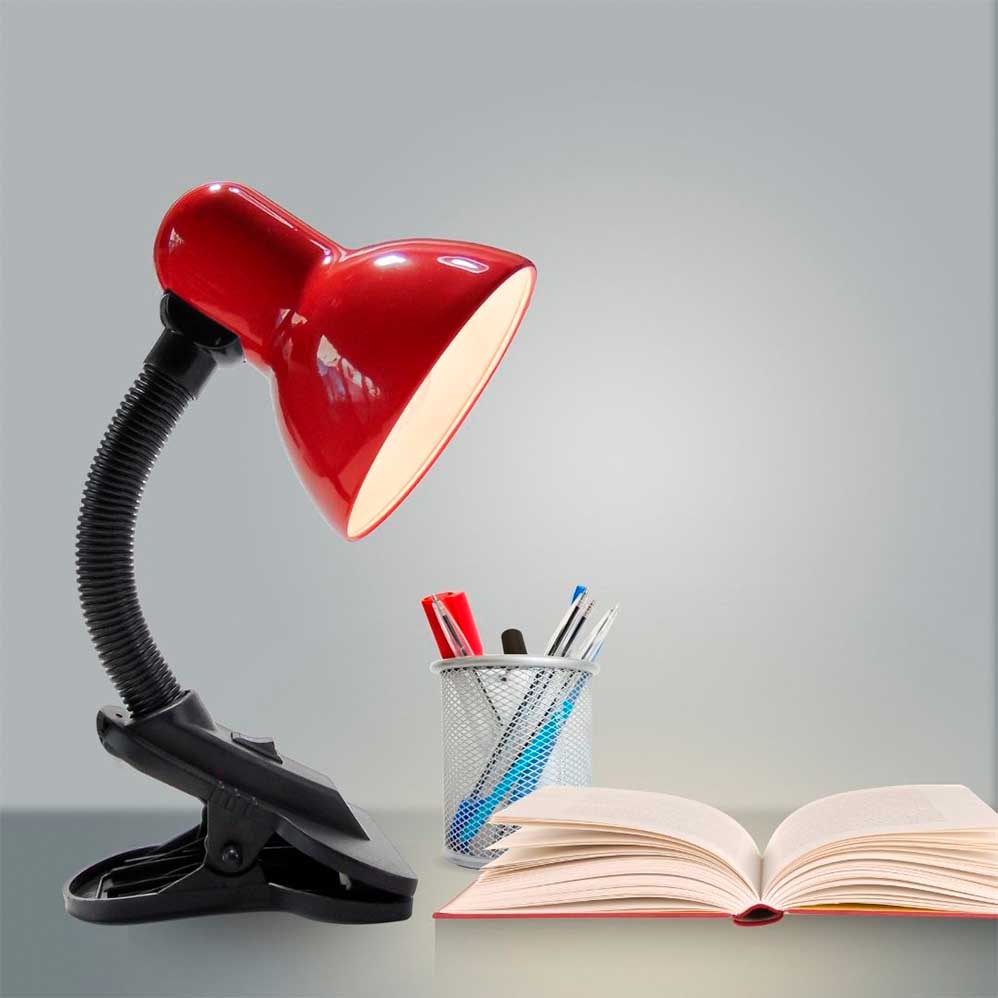 Lampara Escritorio Clip 60W 110V E27