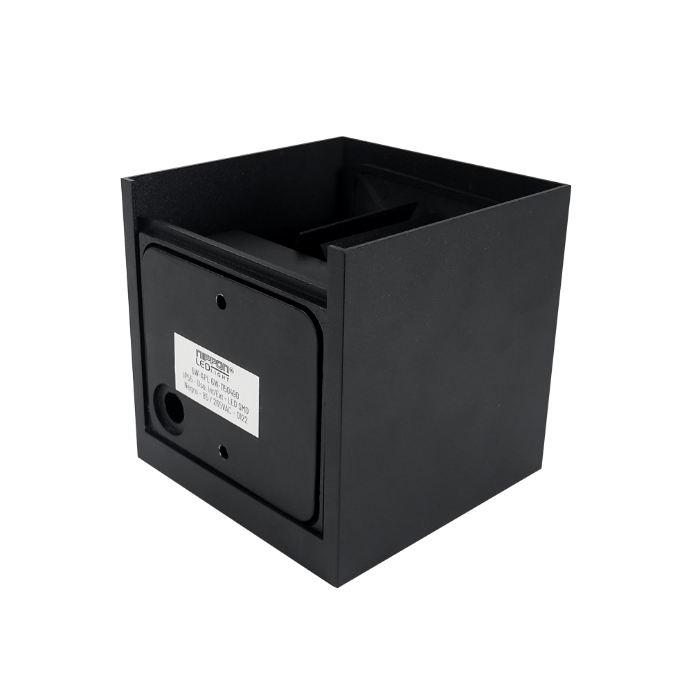 Aplique Cubo Led 85/265V 6W 6500K