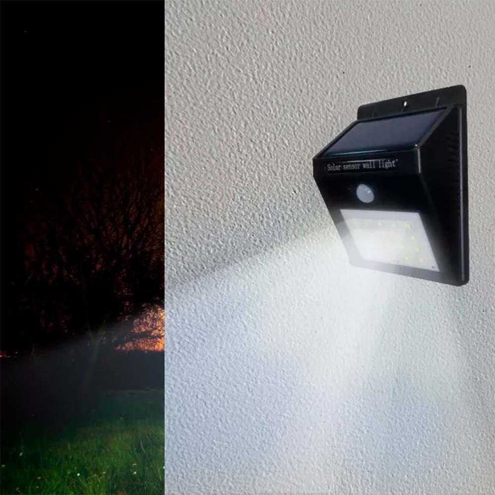 Aplique Solar Led 85/265V 6W 6500K