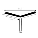 Luminaria Deco. en Y 85/265V 50W 6500K