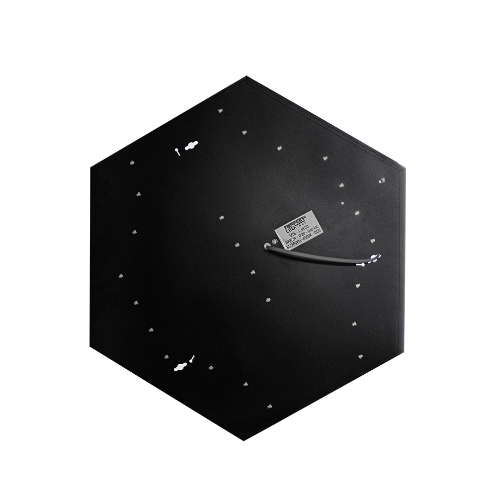 Luminaria Deco. Hexagono 85/265V 40W 6500K