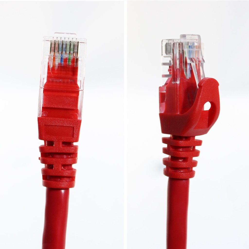 Patch Cord UTP Categoría 6 Rojo