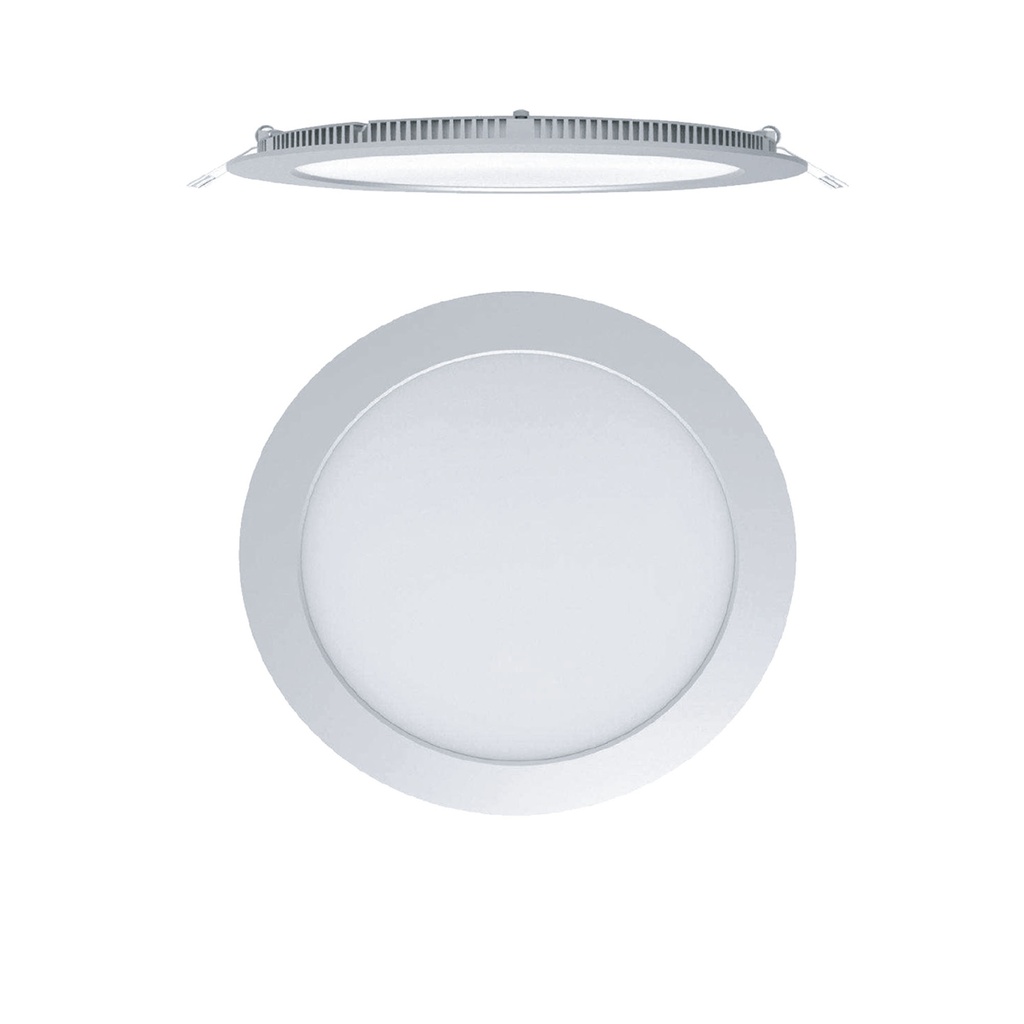 Panel Led Empotrar 85/265V Redondo