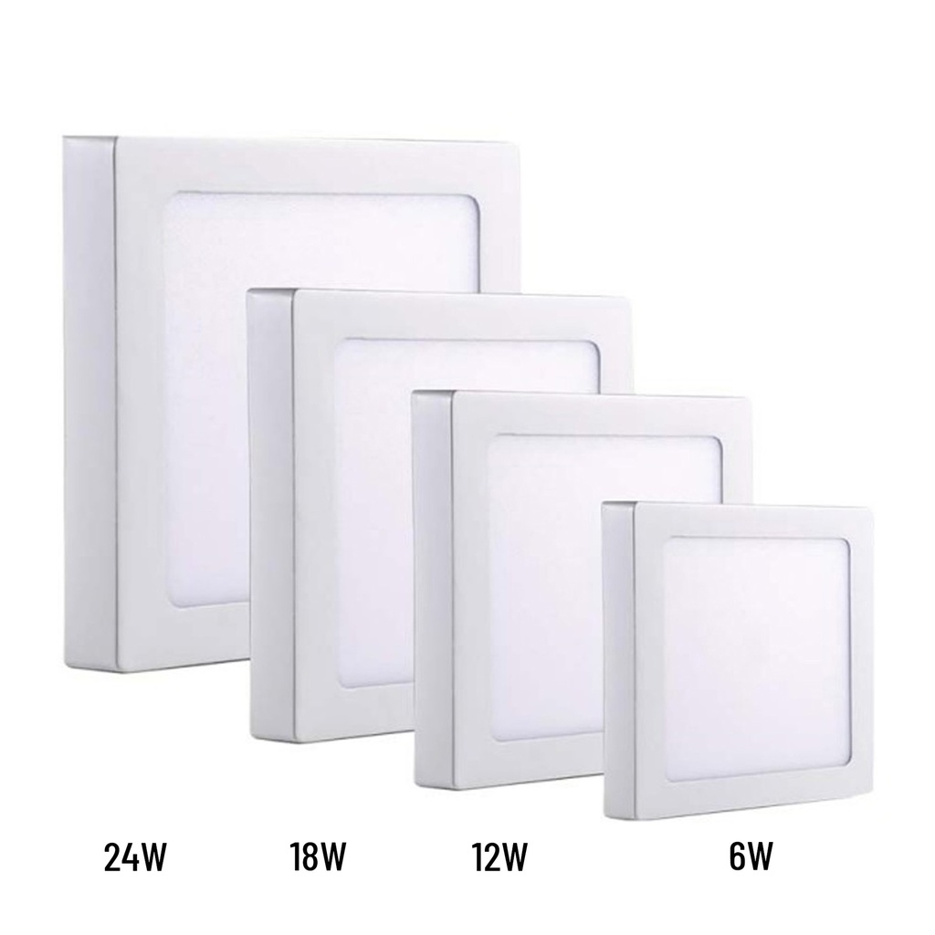 Panel Led Sobreponer 85/265V Cuadrado