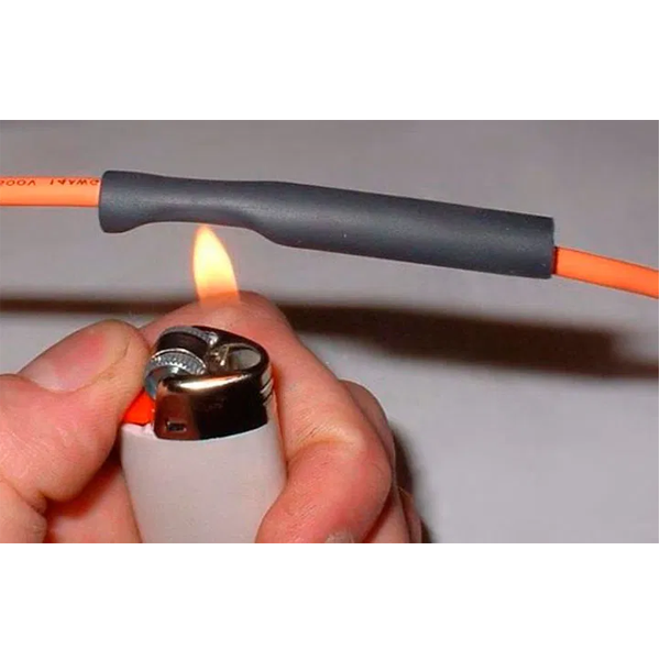 Tubo Termoencogible Negro