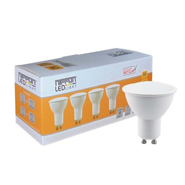 Packx4 Foco Led GU5.3 110V 5W