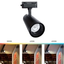 Spot Led Riel 110V Negro
