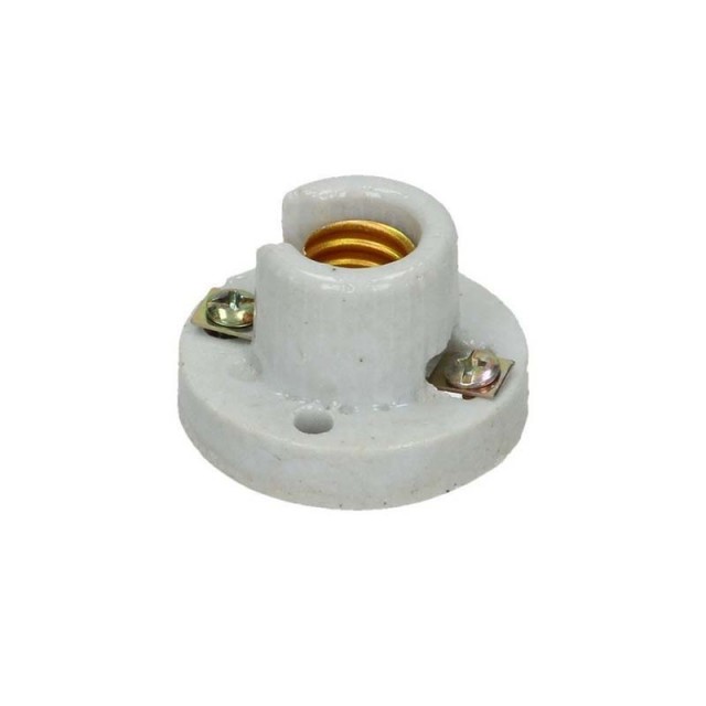 Portalampara Porcelana E14 Roseta