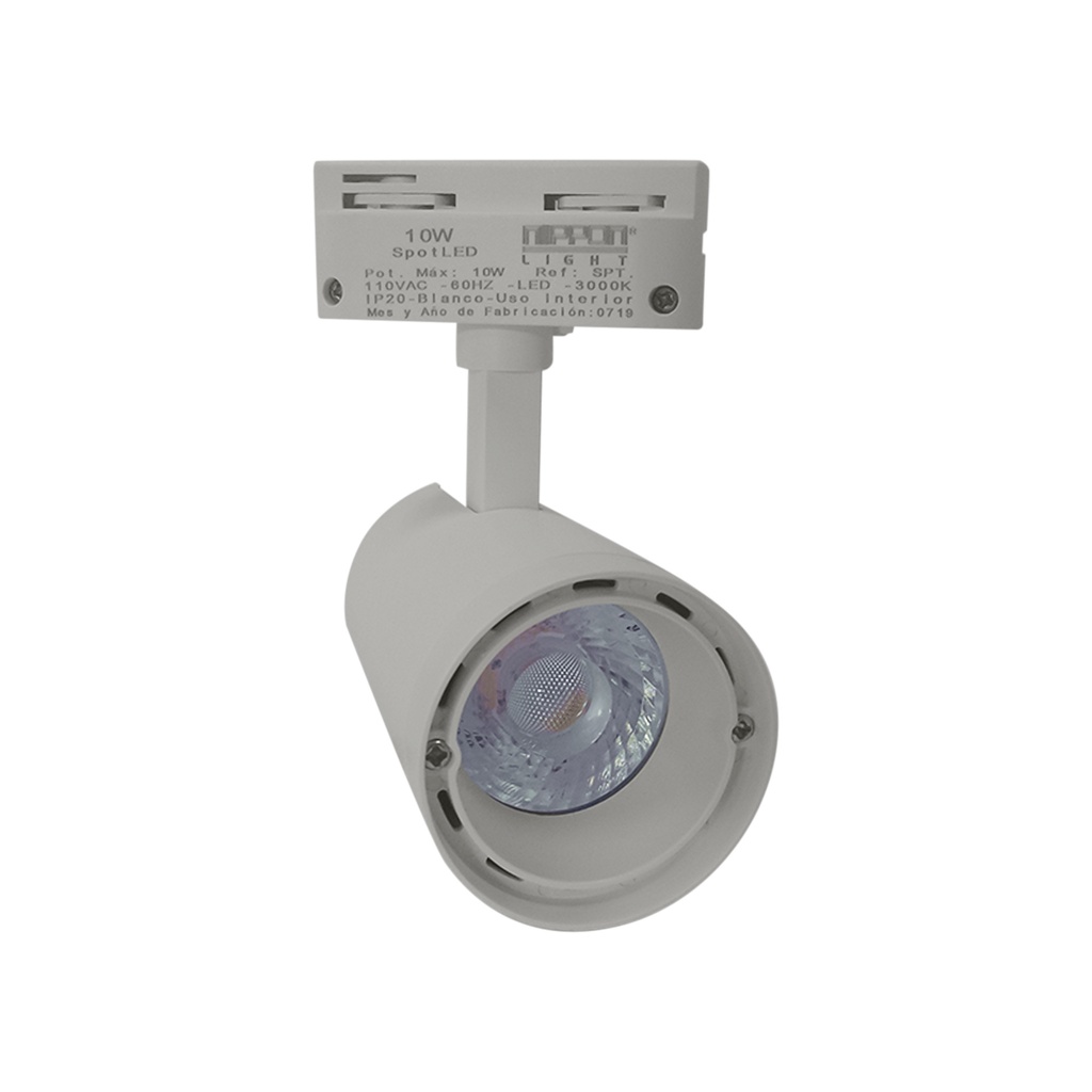Spot Led Riel 110V Blanco
