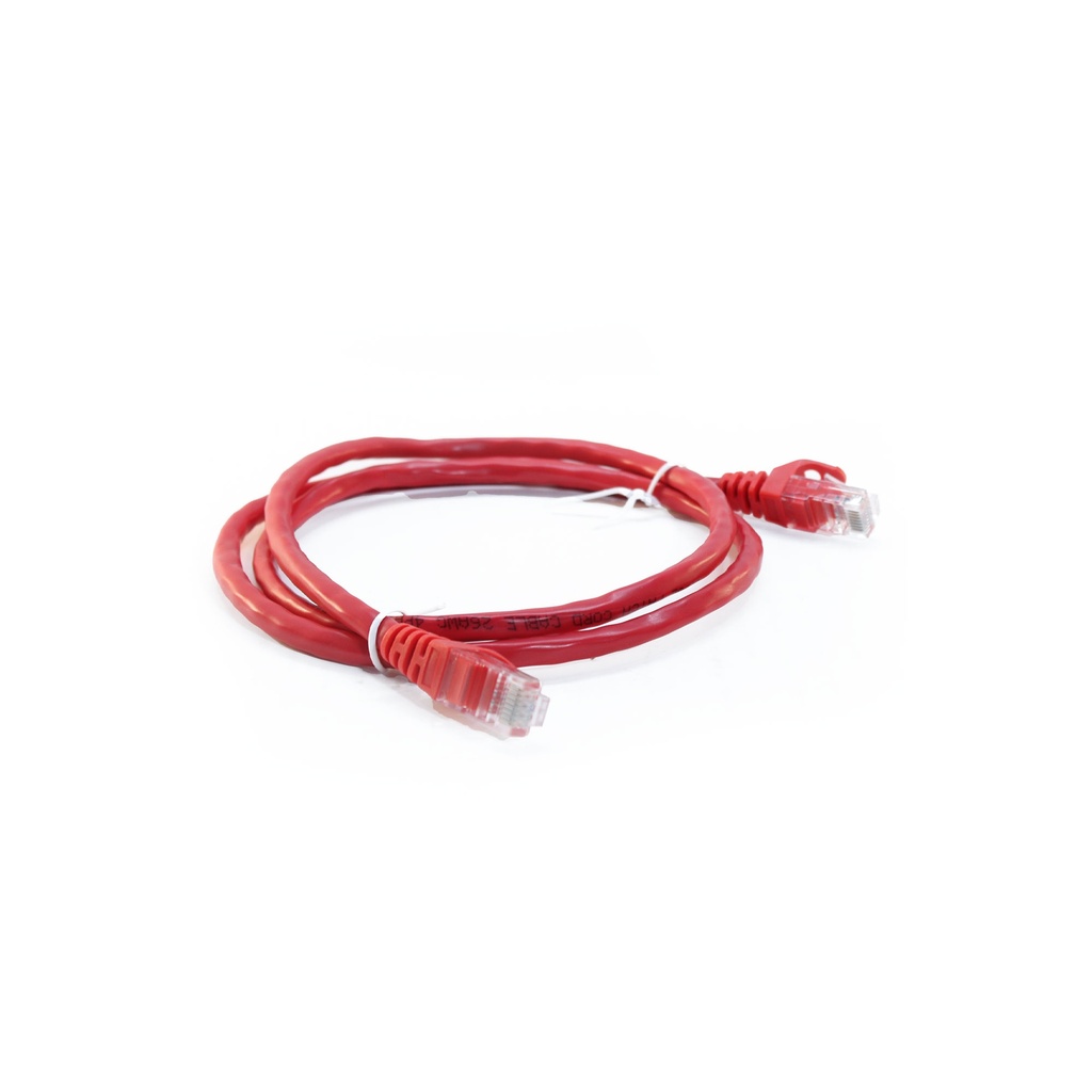 Patch Cord UTP Categoría 6 Rojo