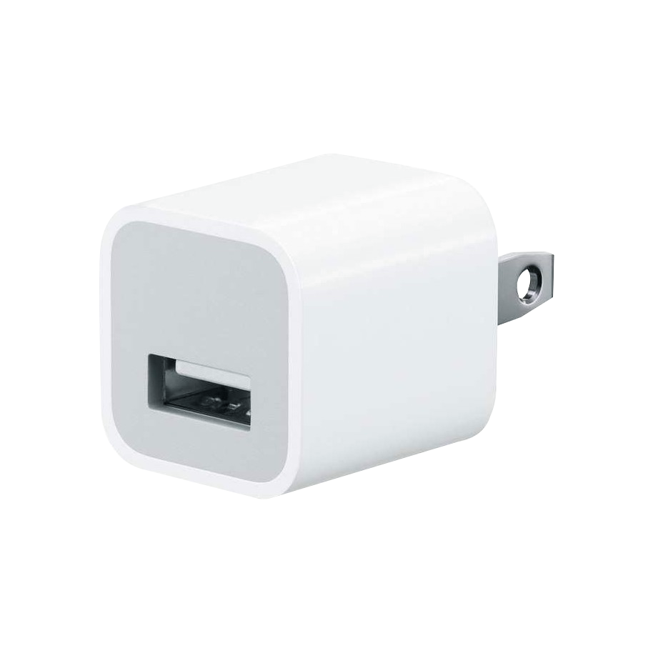 Adaptador Cargador USB Blanco 1A