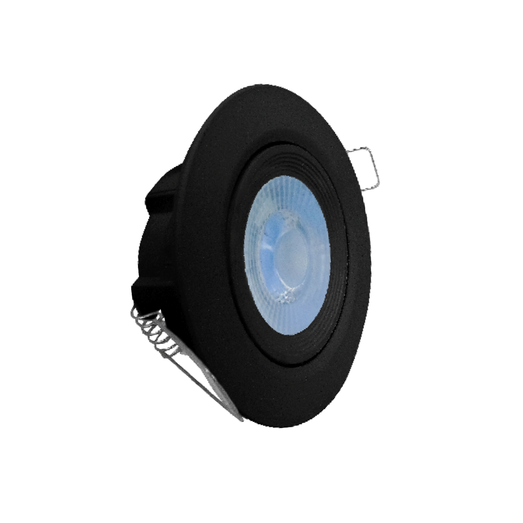 Ojo De Buey LED Escualizable 110/240V 5W Negro