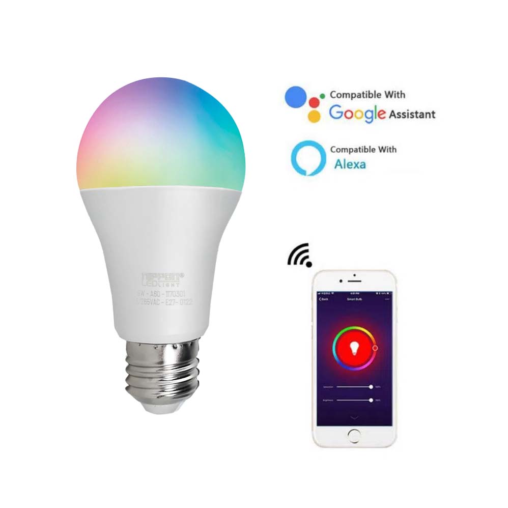 Foco Led Inteligente 9W RGB