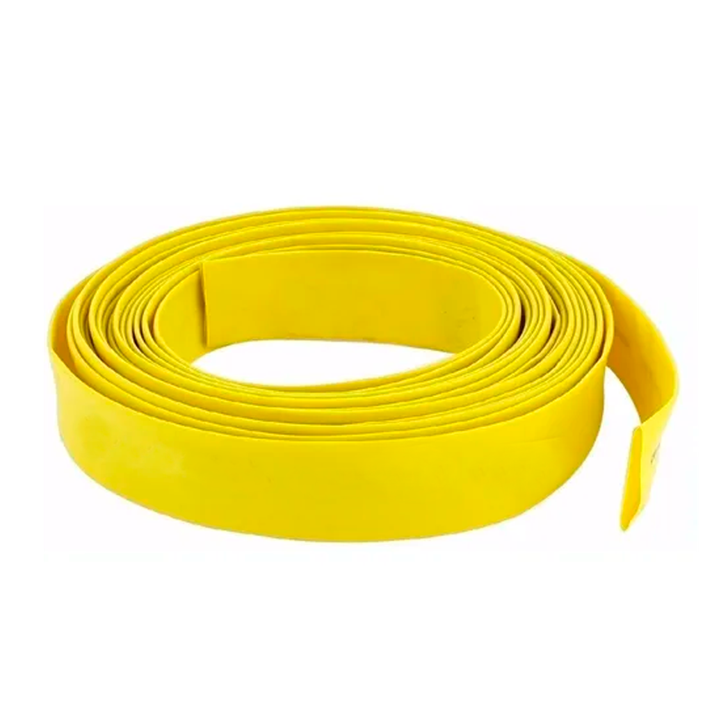 Tubo Termoencogible Amarillo