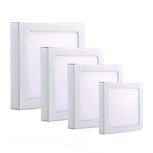 Panel Led Sobreponer 85/265V Cuadrado
