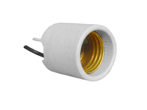 [1190152] Portalampara Porcelana E27 Con Cable