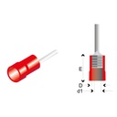 Terminal Aislada Pin