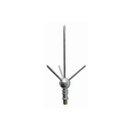 Pararrayo Franklin 4 Puntas 25 Cms