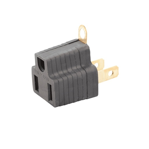 Convertidor Clavija 3P A 2P 15A 125V