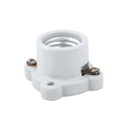 Portalampara Porcelana E27 Roseta 4 Puntas