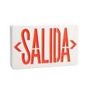 Aviso Led Salida De Emergencia 110V Rojo