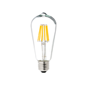 Foco Led Fil. ST64 110V E27 8W 3000K