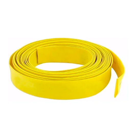 Tubo Termoencogible Amarillo